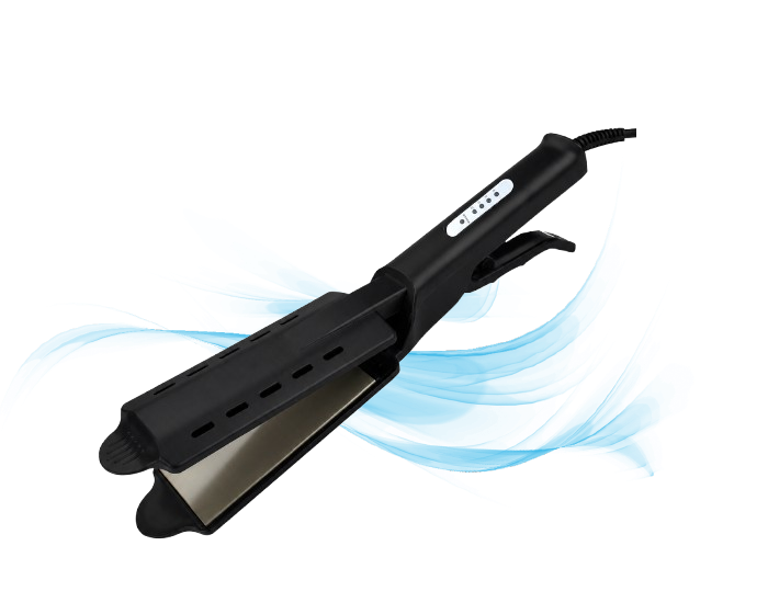 Wide-Panel Ceramic Flat Iron | Instant Straight & Shiny Hair