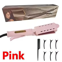 Portable Hair Curler & Straightener