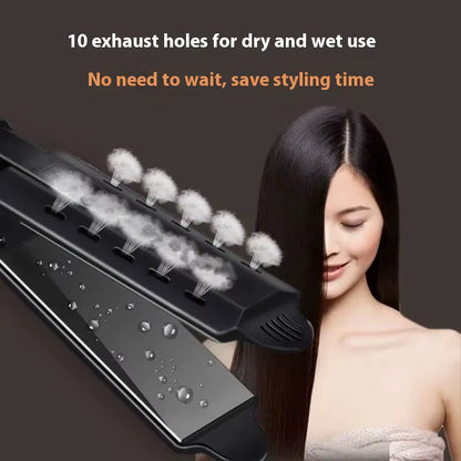 Portable Hair Curler & Straightener