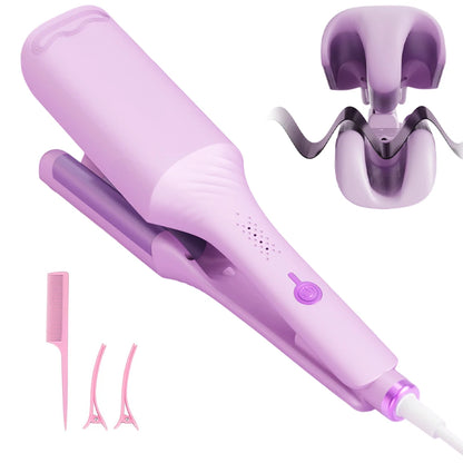 32mm French curling iron. Professional waves