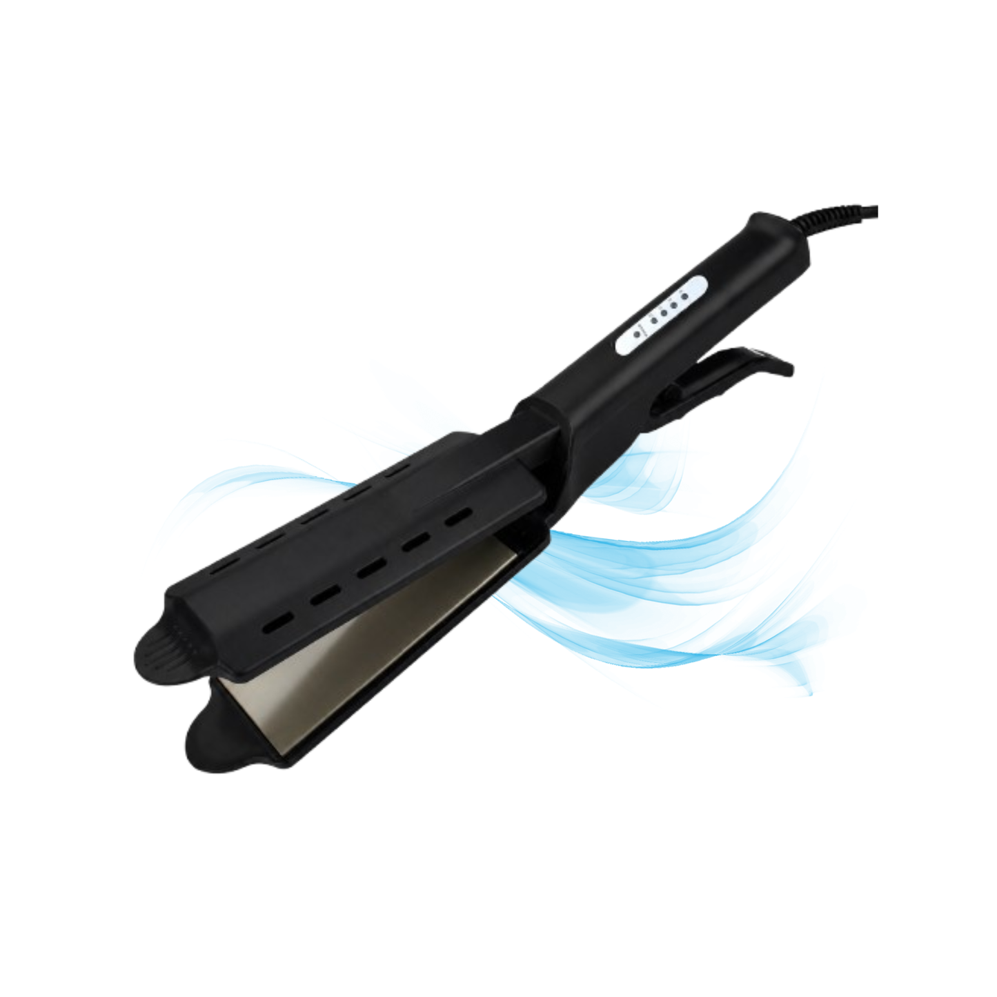 Wide-Panel Ceramic Flat Iron | Instant Straight & Shiny Hair
